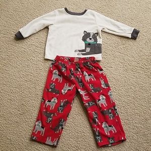 Boys Carter's Fleece Pajamas 2T